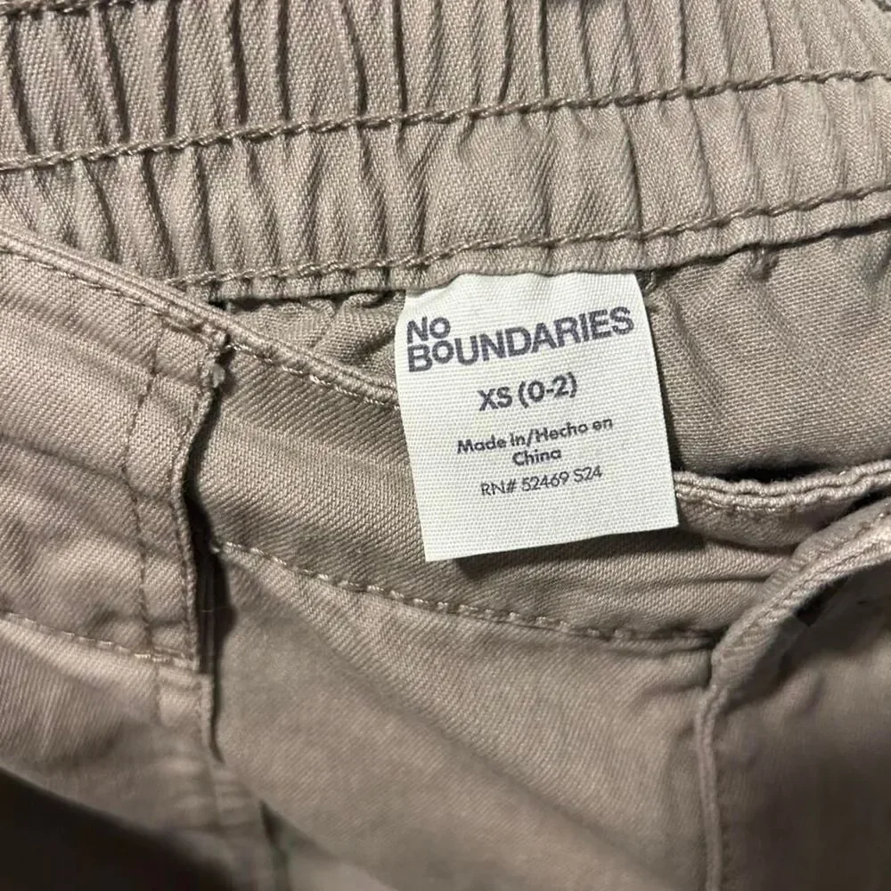 Gorp Core Wide Leg Utility Pants - Greige No Boundaries size XS